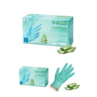 Gumikesztyű SETINO Aloe Vera S