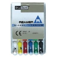 DiaDent NiTi Reamers 25mm 30 kék