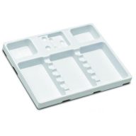 Eh. kicsi osztott tálca 100db 18*14cm - fehér