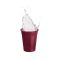 Pohár AKZENTA 100db - burgundy
