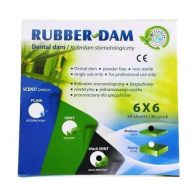 Rubber-Dam kofferdam gumi kék,medium 0,18mm